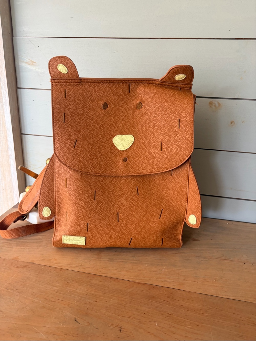 Coco Village Brown Bear Kids Backpack – Zipper Not Working